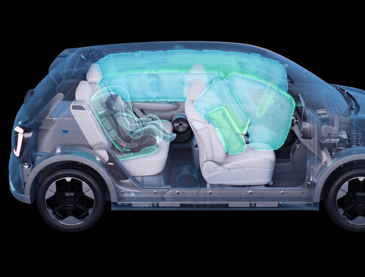 Airbag Samping V-Shape Terunggul di Kelasnya